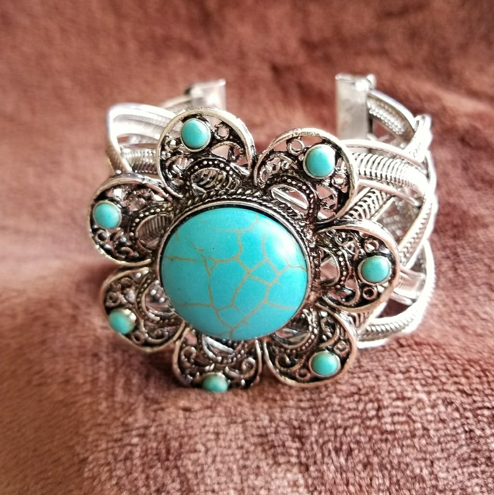 TURQUOISE CUFF BRACELET